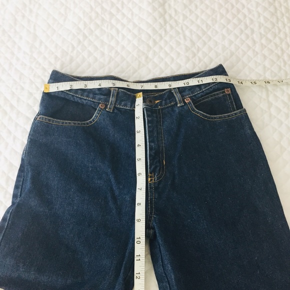 LL Bean Lined Jeans Girls 14 - Picture 4 of 8